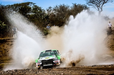 Alejandro Cancio ganó una vibrante carrera en el Rally Nacional