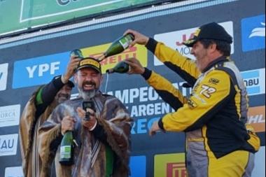 Alejandro Canció se coronó campeón argentino de rally
