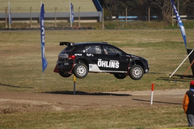 Podio en el debut de Martín Suriani en el CARX Rallycross 2021