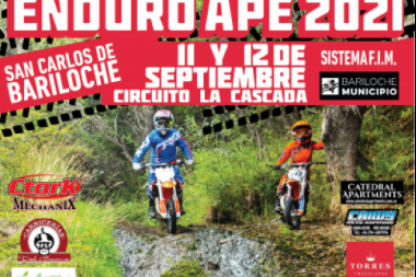 En septiembre el Enduro APE llegará a Bariloche