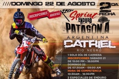 El 22 de Agosto se correrá la segunda fecha del Sprint Enduro Patagonia